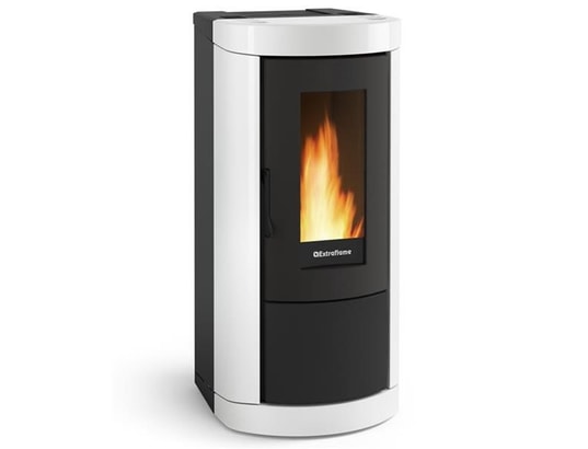 NORDICA EXTRAFLAME - Poêle à granulés mietta evo blanc - électronique 8 kw
