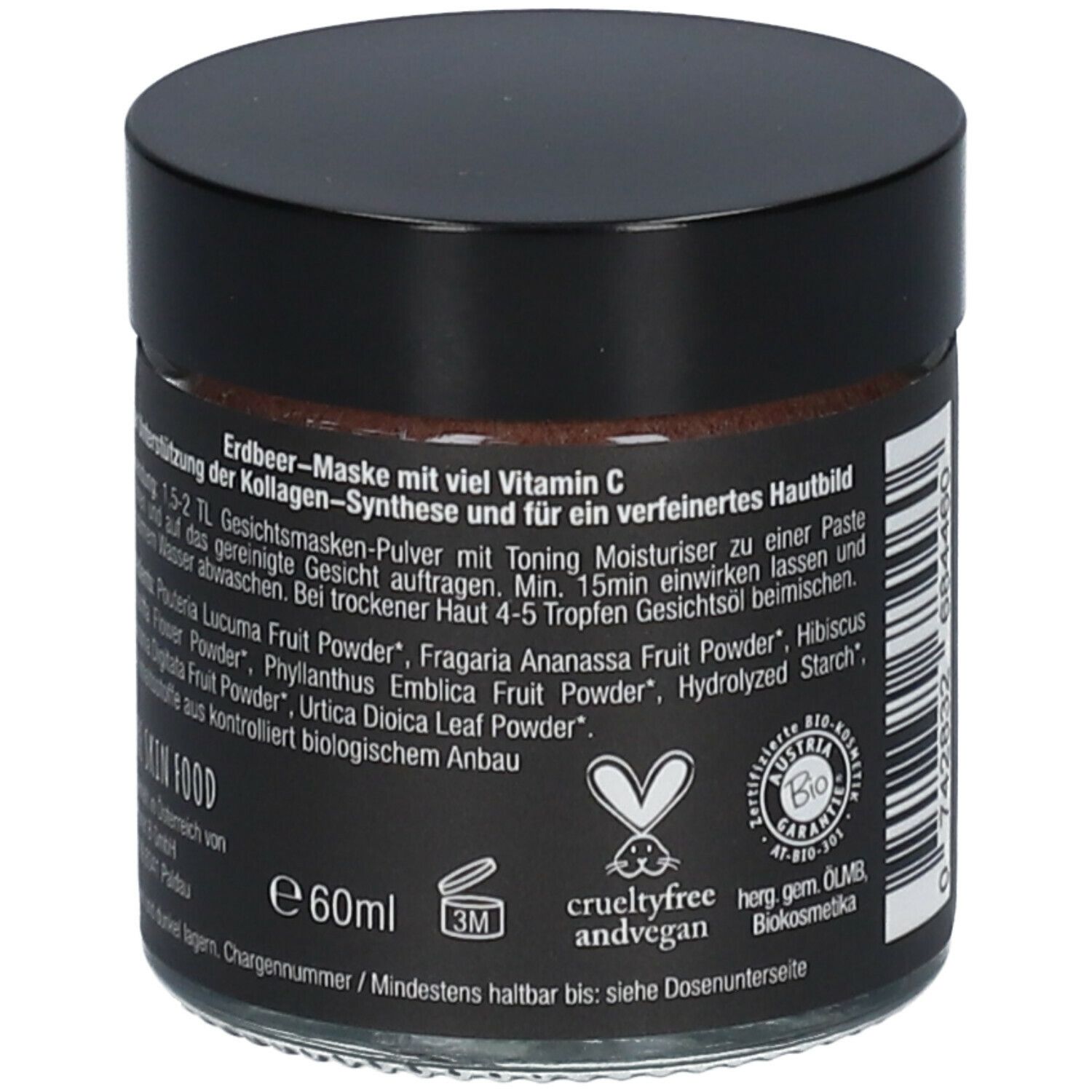 PURE SKIN FOOD Bio Skin Glow Maske Erdbeere & Superfoods