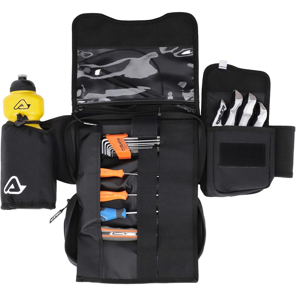 Acerbis - Sacoche banane Impact Logo Noir / Blanc