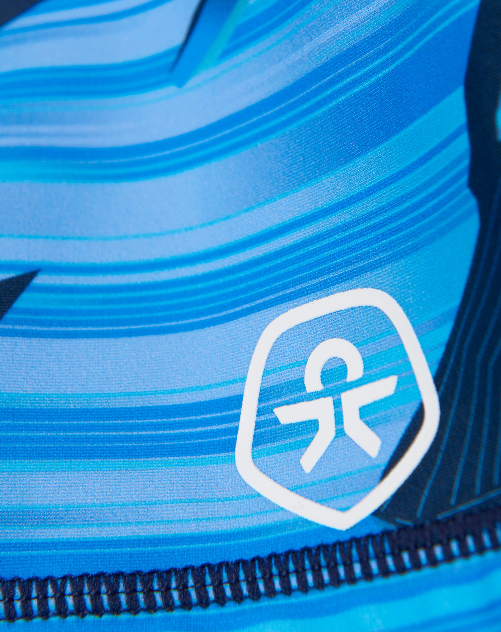 Badehose KLEINER WAL in azure blue