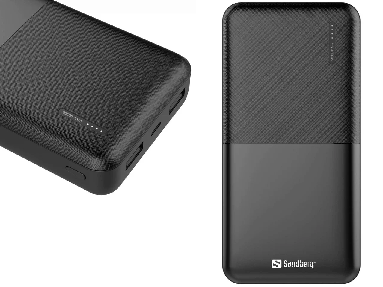 Sandberg - Saver PowerBank 20.000 mAh Black