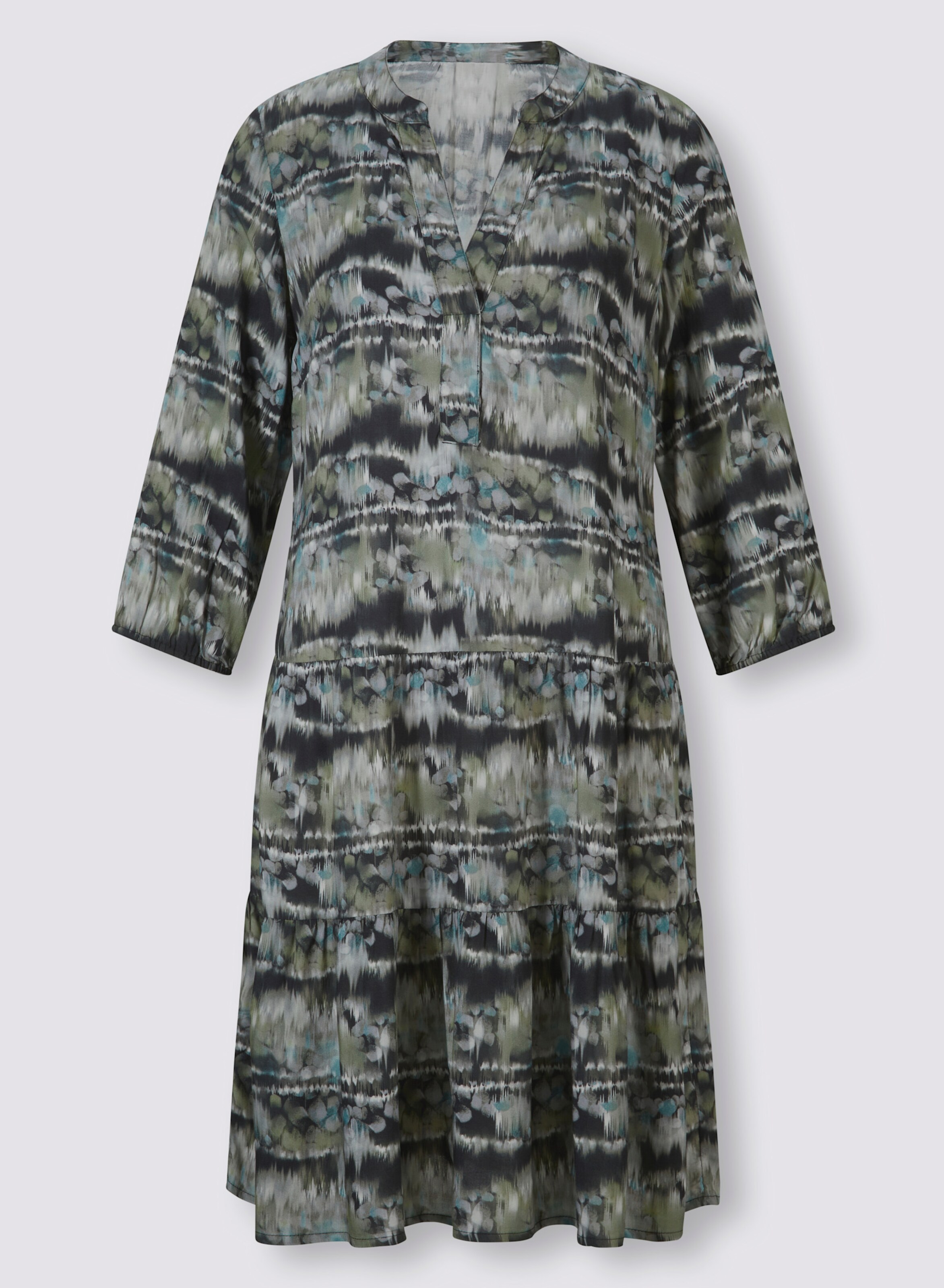 Druck-Kleid