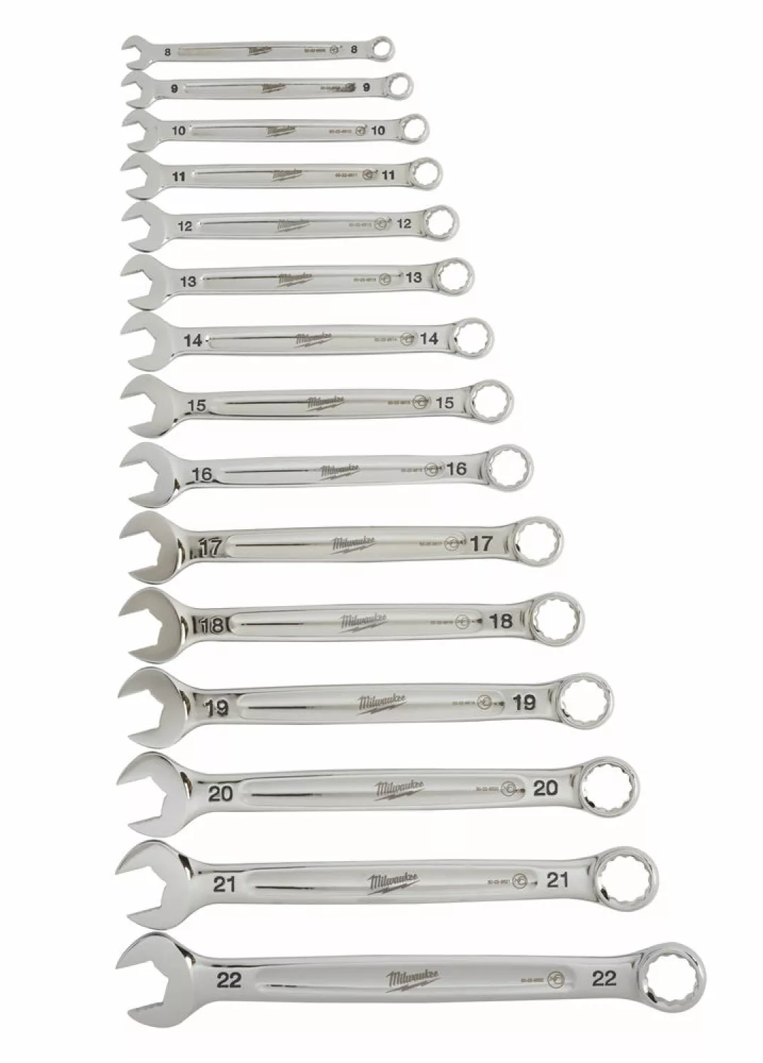 Milwaukee 4932464258 15pc Metric Steeksleutel Set
