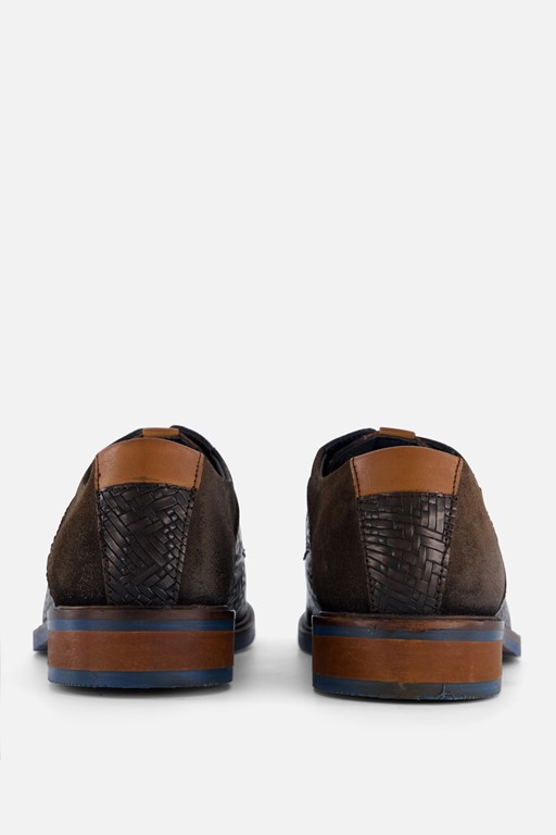 Vertice Veterschoenen bruin Leer