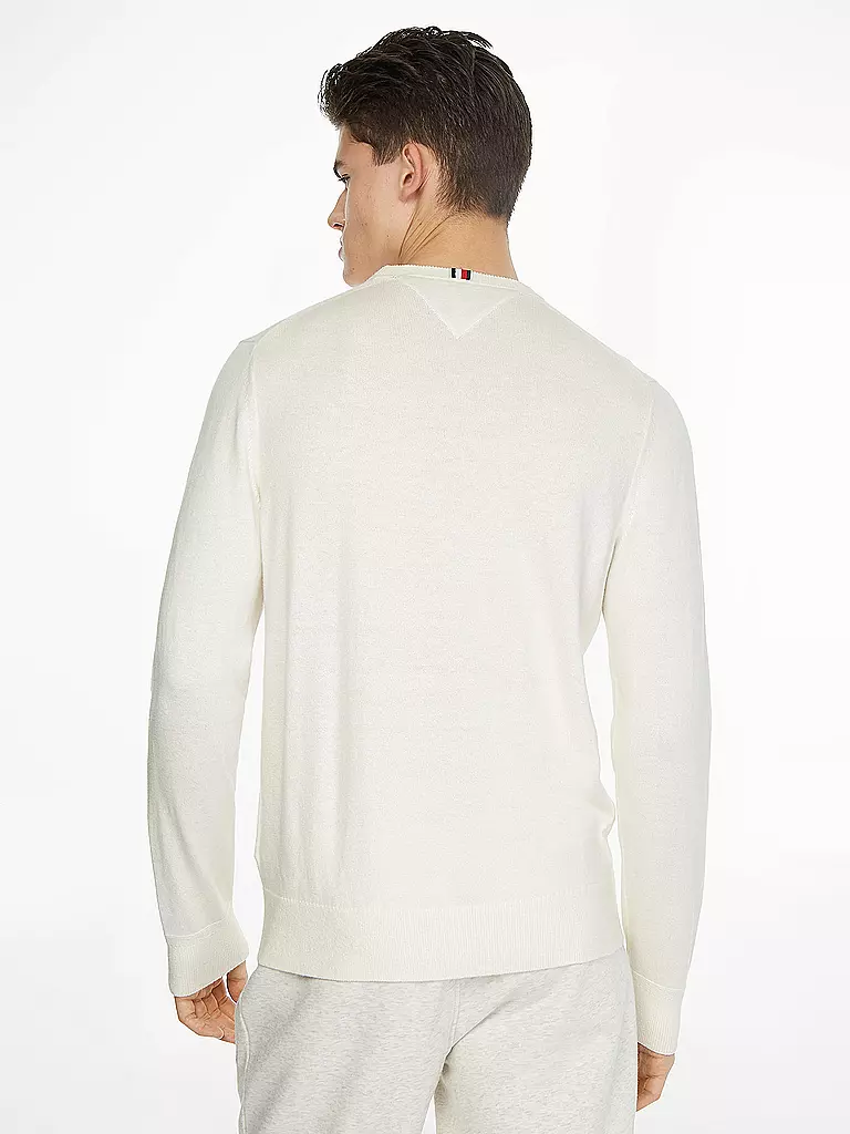 TOMMY HILFIGER Pullover weiss