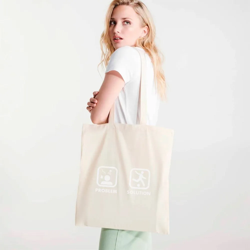 Kruskis Problem Solution Play Football Stofftasche