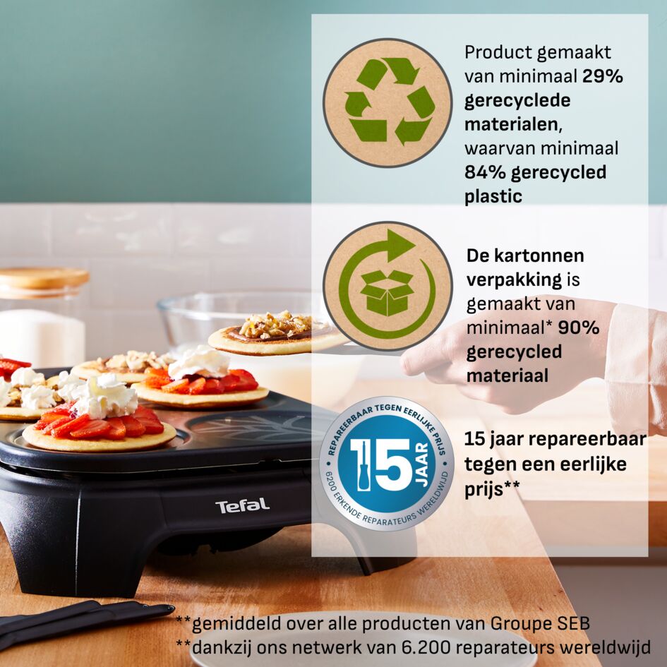 Crep'Party Pannenkoekenmaker PY55E8