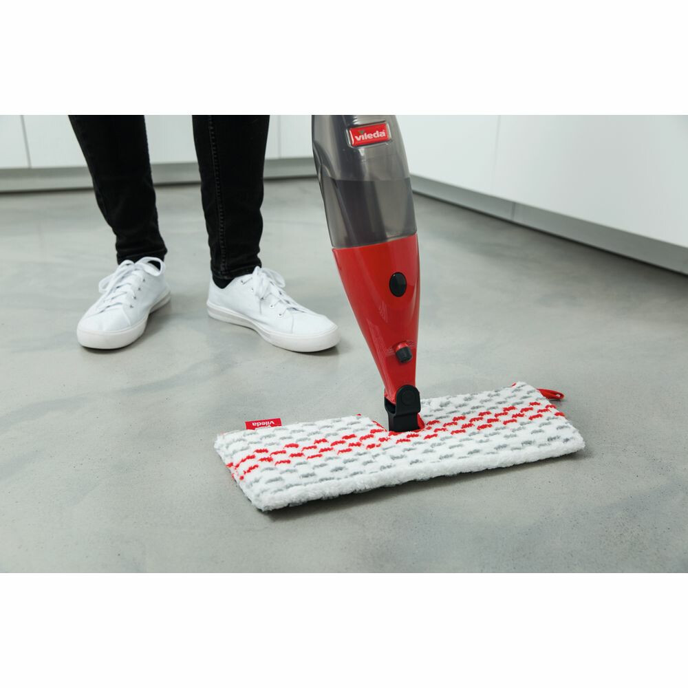 Vileda 1-2 Spray MAX - Vervanging Rood Wit