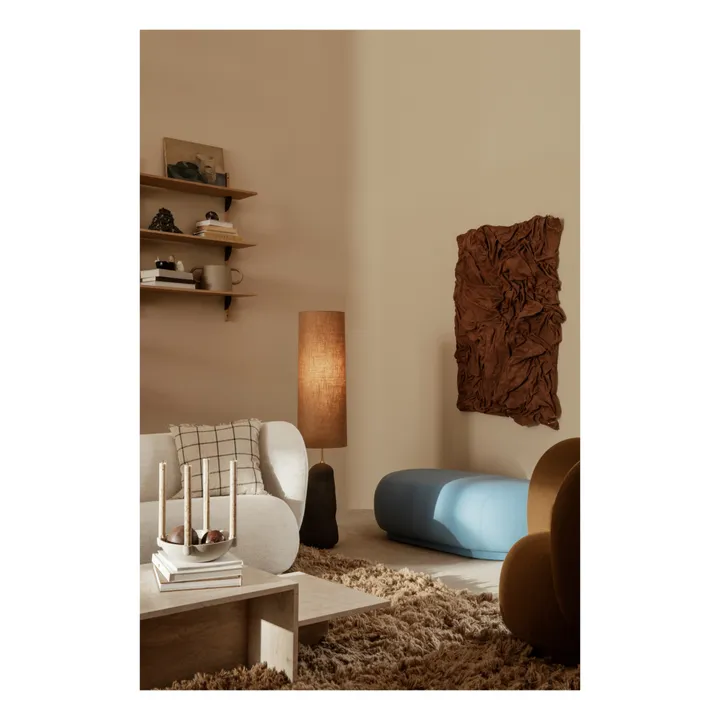 Ferm Living Pied de lampe Hebe | Noir