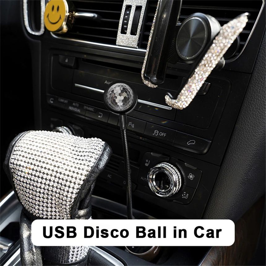 HOMTEC - USB LED Discoballamp