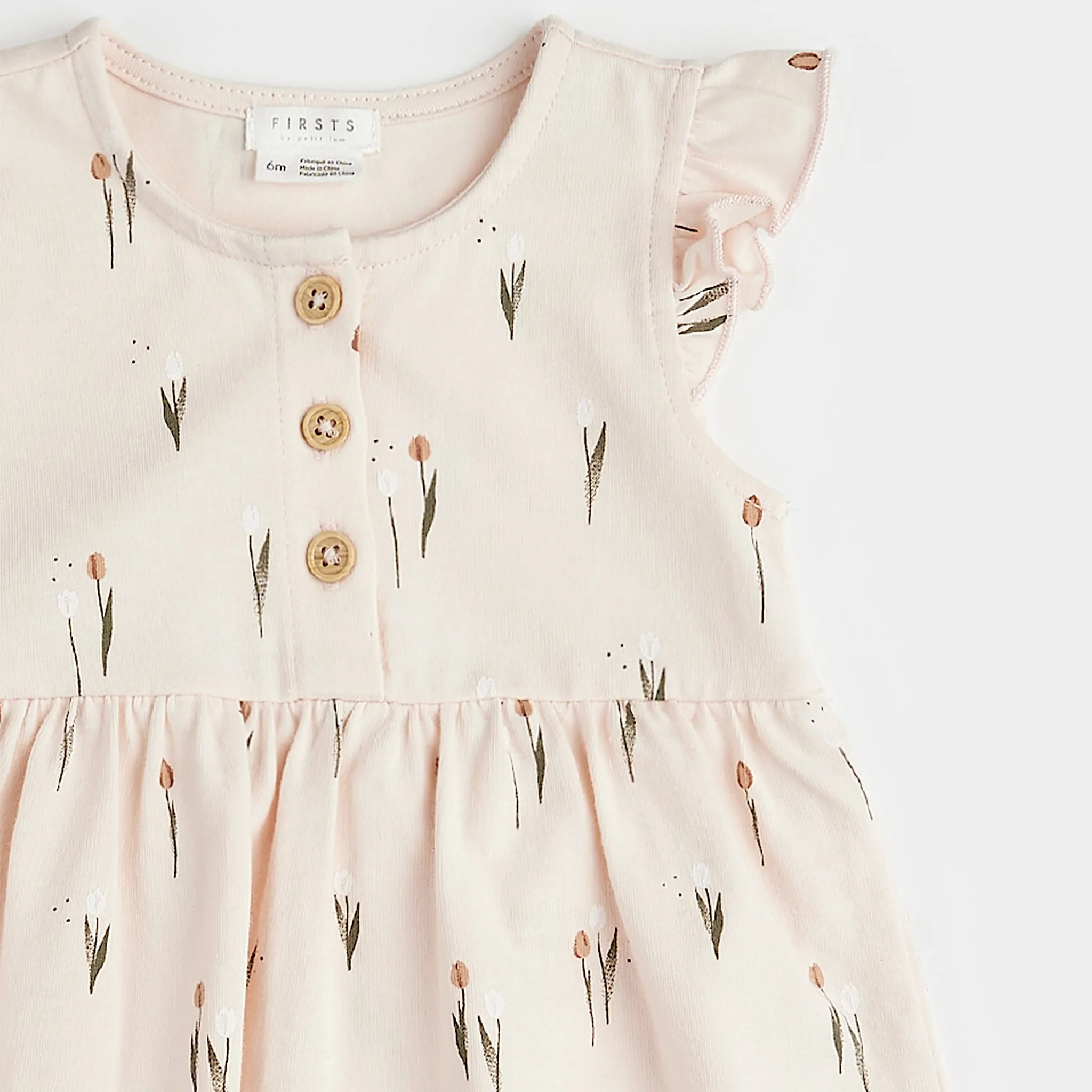 Firsts par Petit Lem Robe Tulipe 3-24mois