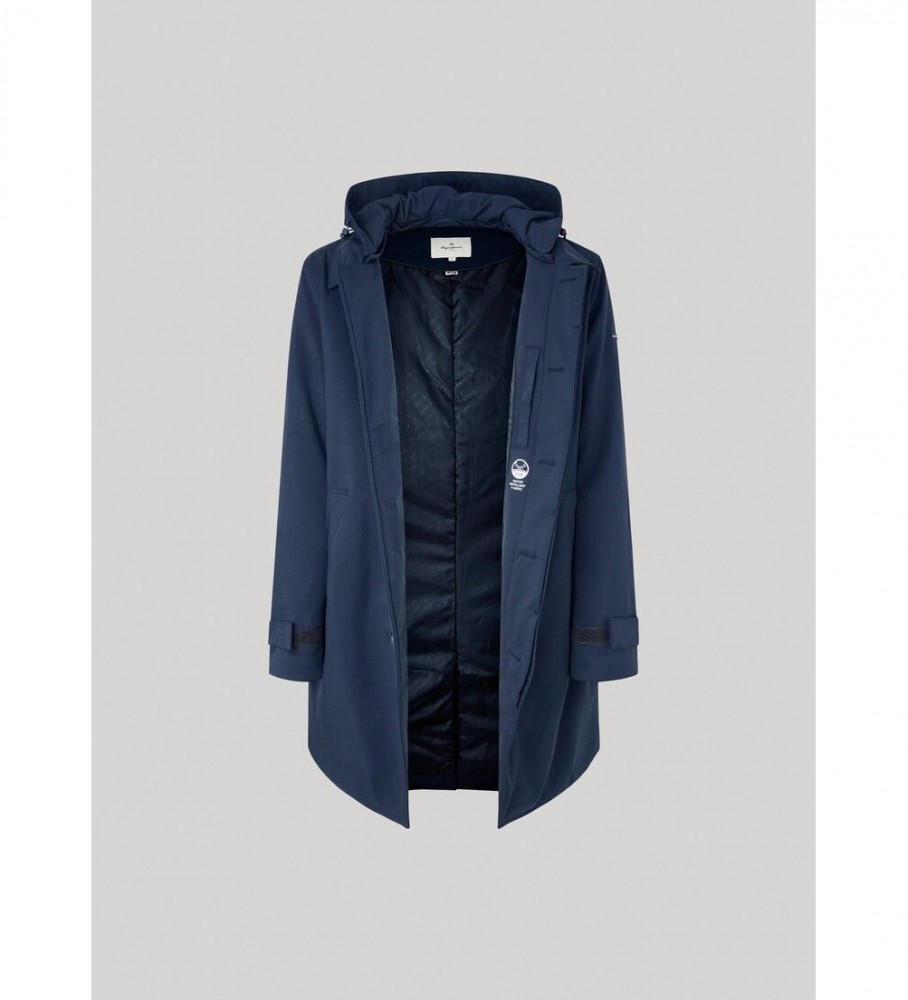Capa de chuva azul marinho Pepe Jeans Broderick