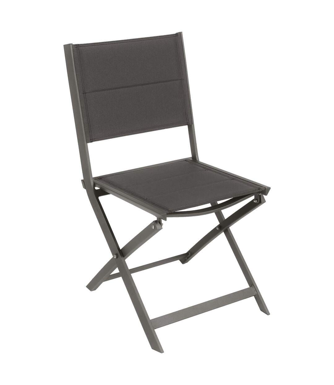 Chaise de jardin pliable Allure - Marron foncé