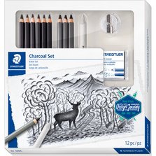 Kit de dessin/ de fusains Charcoal Design Journey