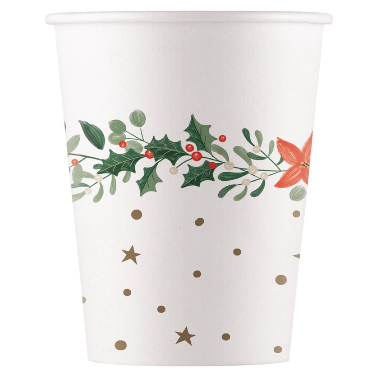 Kerst Beker 200ml 8st
