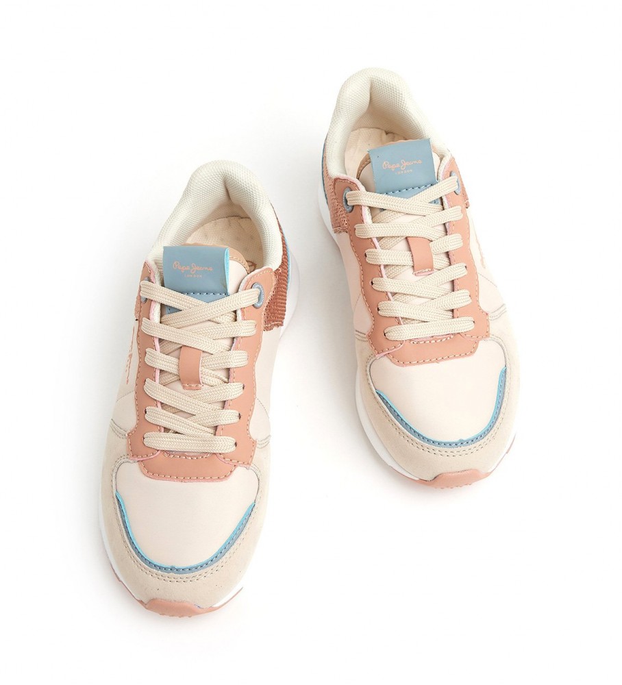 Tênis bege Pepe Jeans York Fancy G