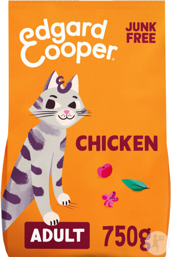 Edgard & Cooper Croquettes Pour Chats Adultes Poulet Frais 750g