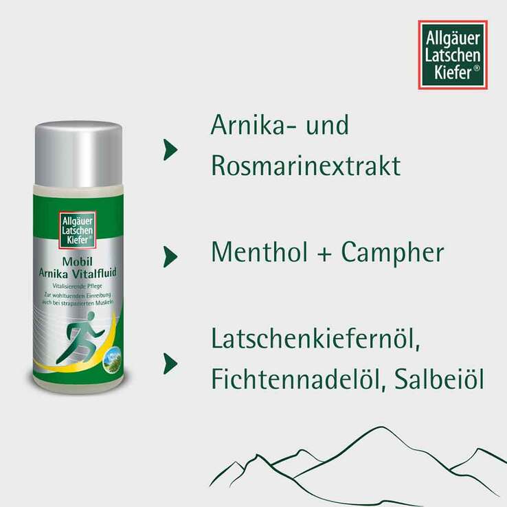 Allgäuer Latschenkiefer Arnika Vital Fluid, 100 ml