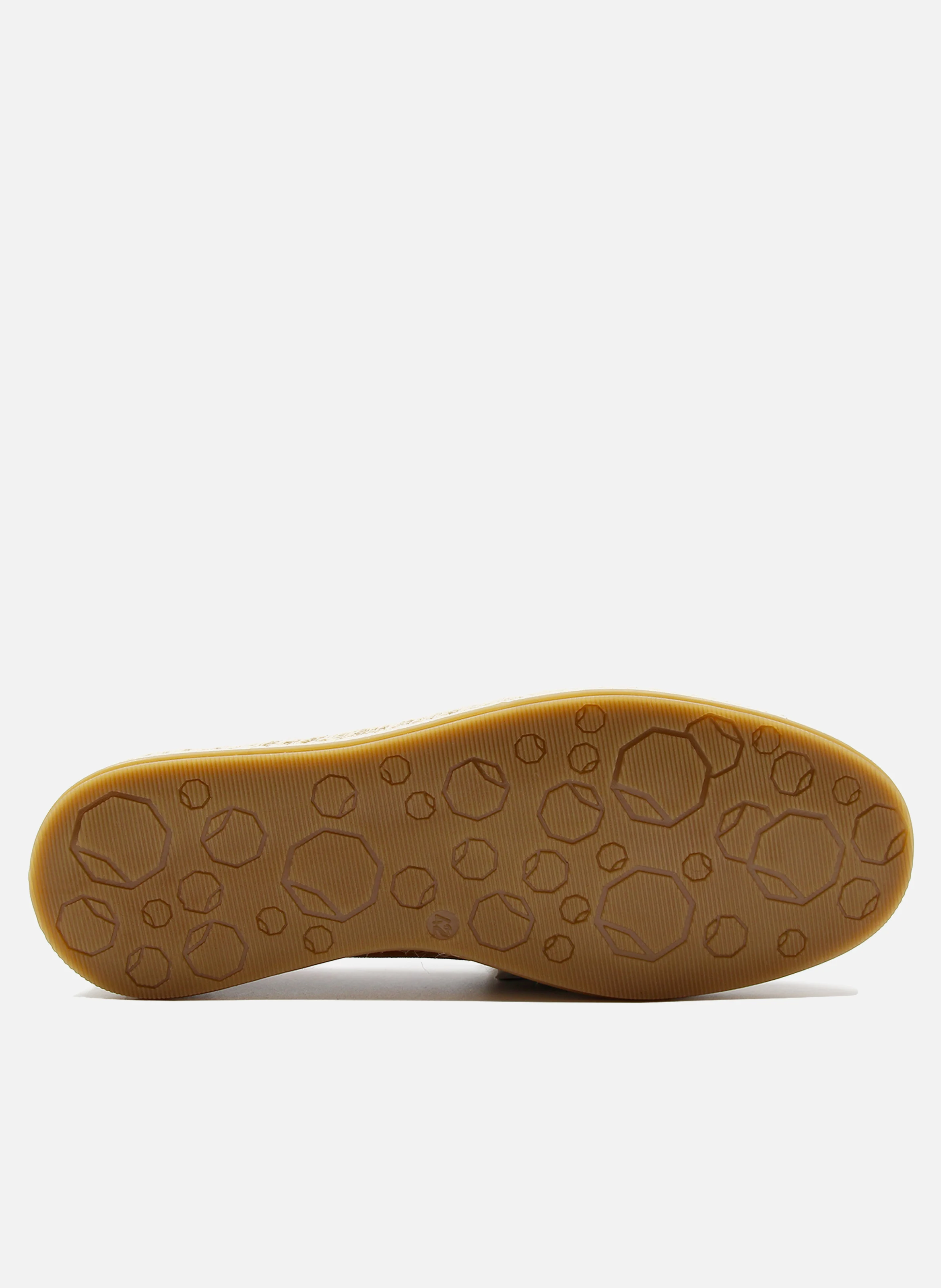 Mocassins espadrille cuir daim | Marron