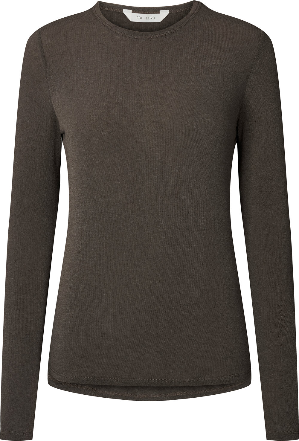 Gai+Lisva  Thyra uld t-shirt - Mulch