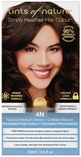 Tints of Nature 4N Natural Medium Brown 1ST
