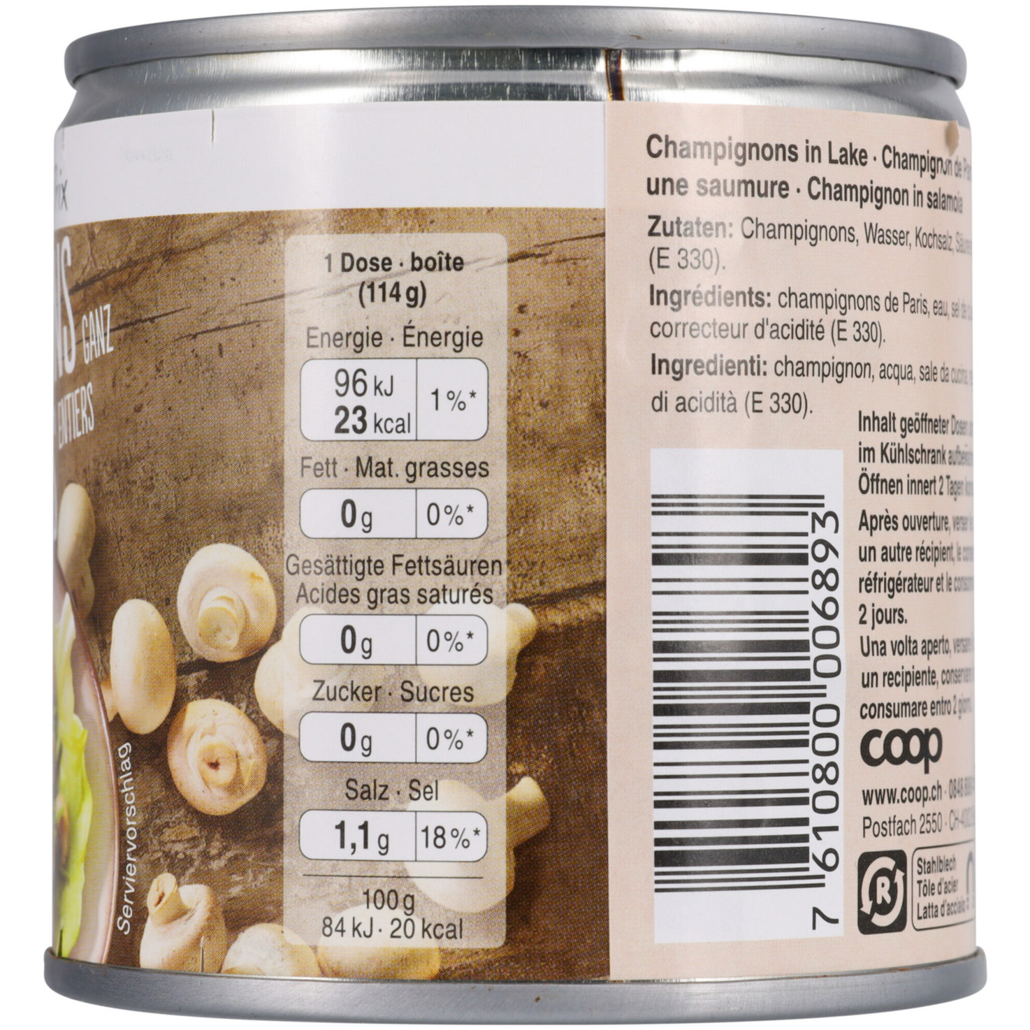 Champignons de Paris ganz