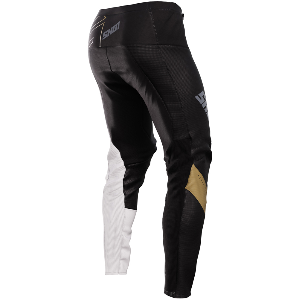 Shot - Pantalon Contact Rush Noir / Blanc / Gris / Or