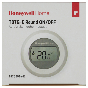 Honeywell thermostaat Round aan/uit met draaiknop