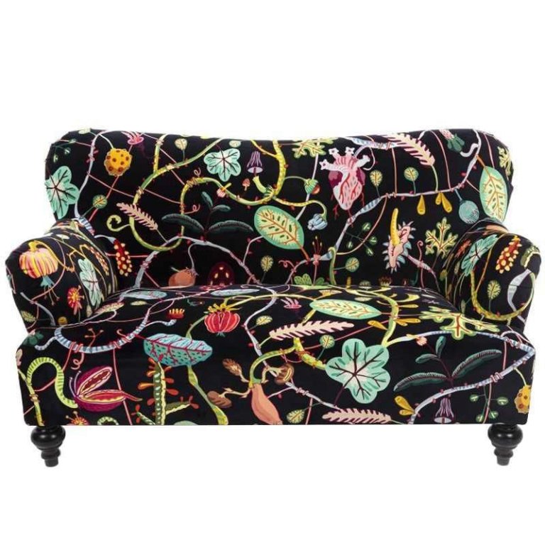 Seletti Botanical Diva bank zwart