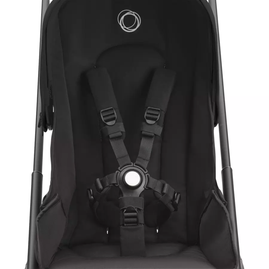 bugaboo Kinderwagen Dragonfly Complete Graphite Midnight Black Skyline Blue