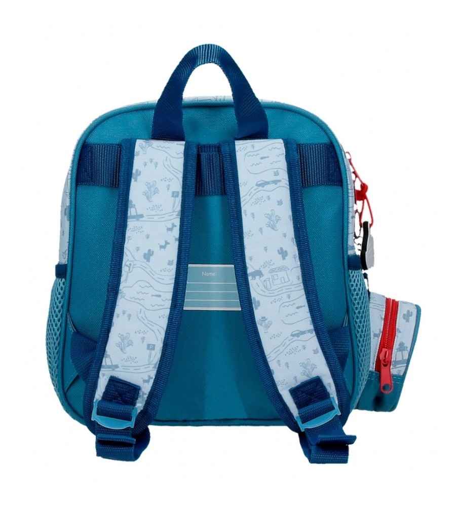 Mochila Infantil Disney Mickey Road Trip - Azul