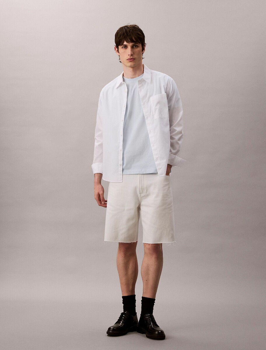 CALVIN KLEIN JEANS<br>Camiseta de manga curta com monograma