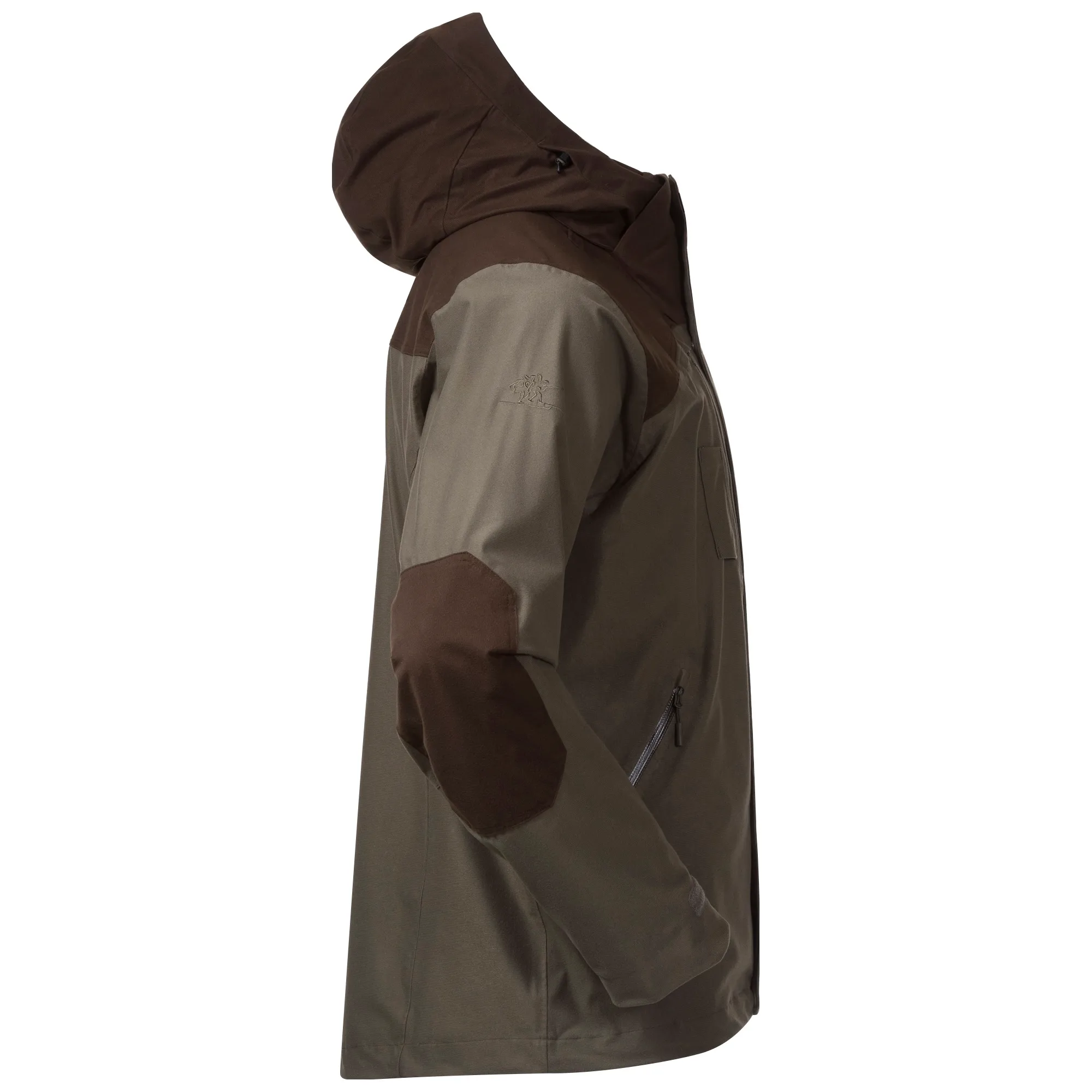 Bergans Unisex Hogna V2 2L Jacket Green Mud/Dark Wood Brown