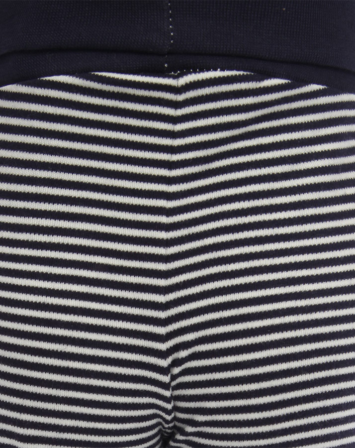 Schlupfhose BASIC gestreift in marine