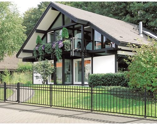 ALBERTS Guardian schuttingpaneel 200 x 100 cm zwart