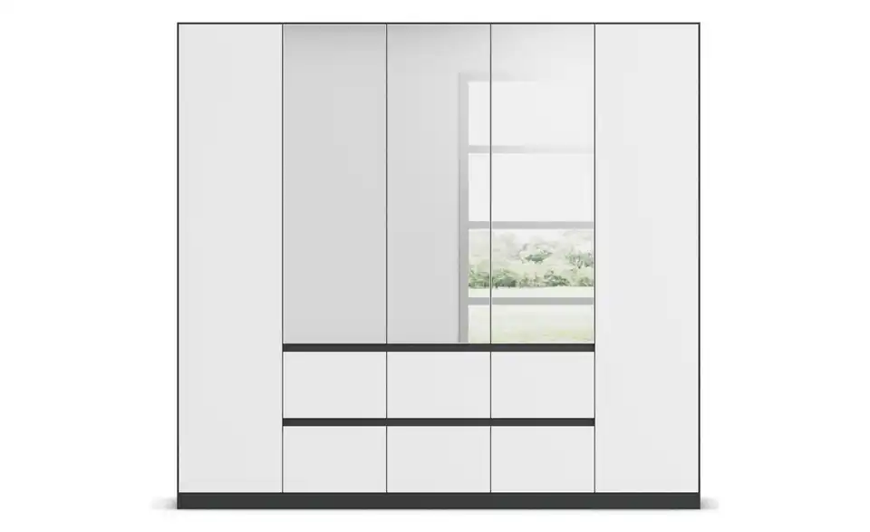 Drehtürenschrank Mainz 226 cm 5 Stück
