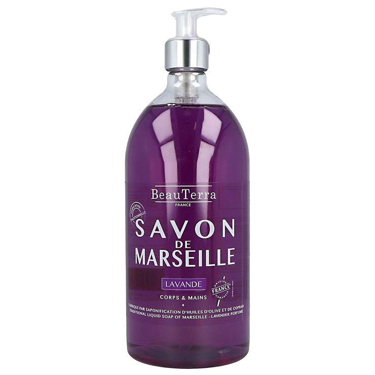 Savon de Marseille lavande corps et mains 1 Litre