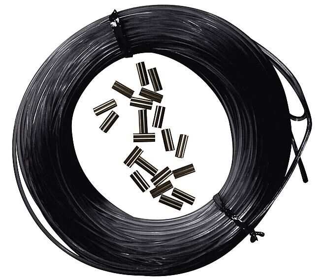 EPSEALON - KIT 25M MONO-FIL NYLON + 10PCS SLEEVE NOIRES