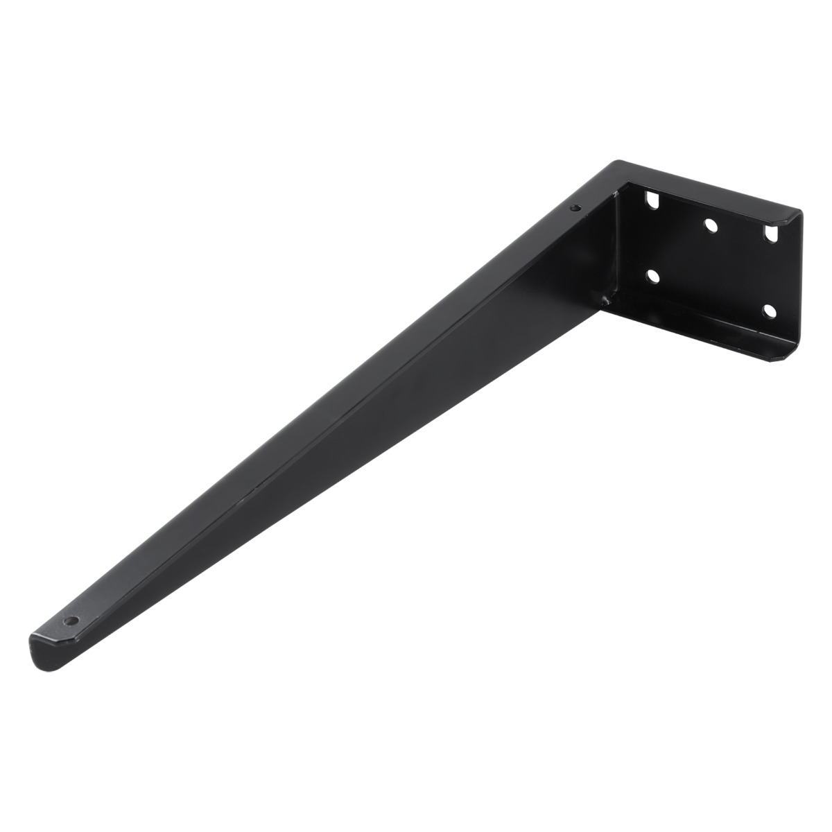 Differnz ophangbeugel 42x7.5 zwart - set van 2