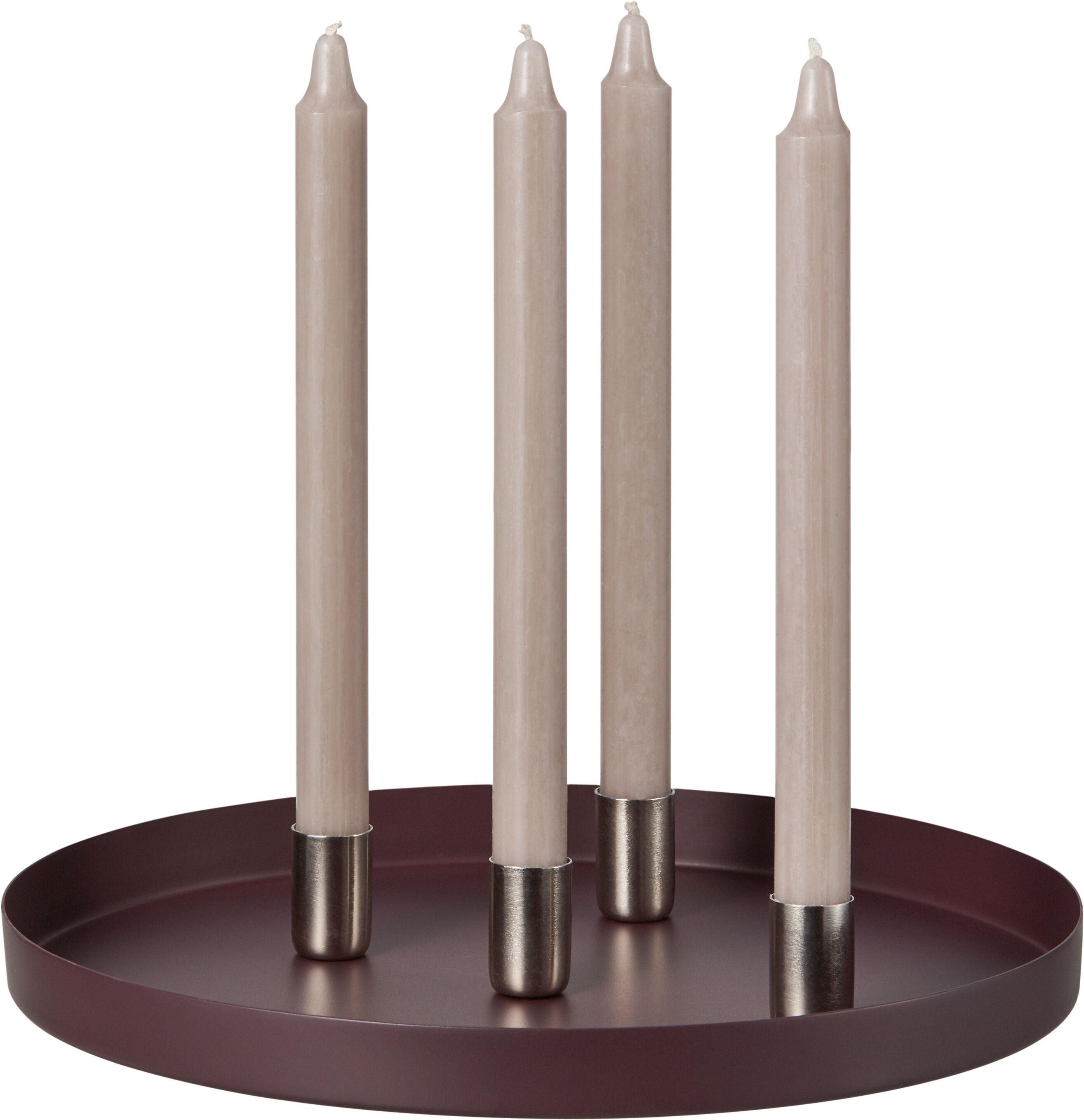 BAL Stabkerze - Beige / H: 24.0 cm