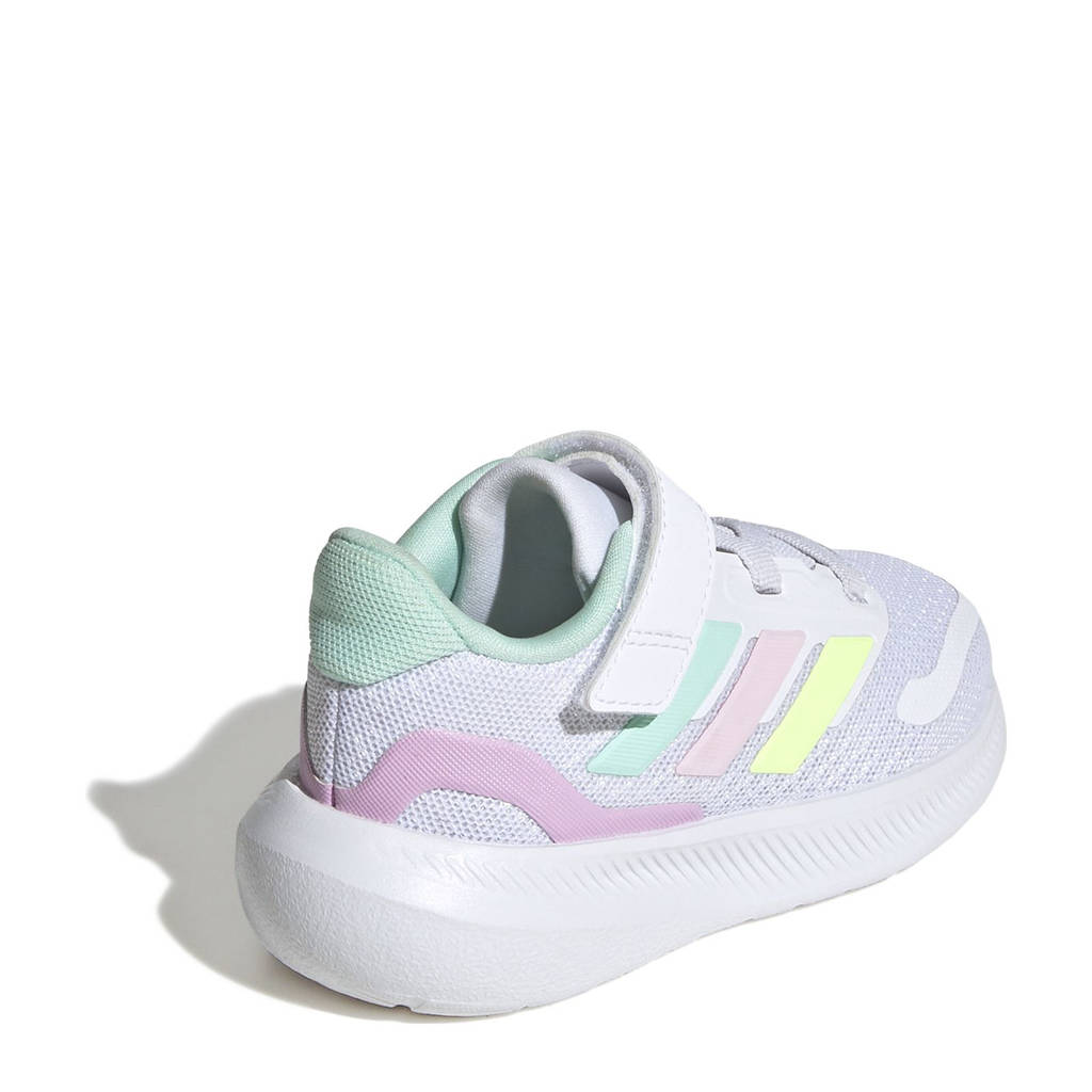 adidas Runfalcon 5sneakers wit/lichtgrijs/lichtroze