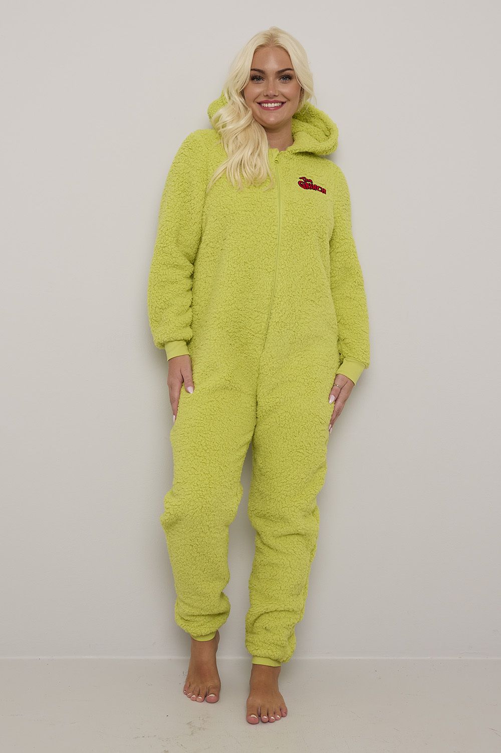 Jumpsuit teddy Grinchen