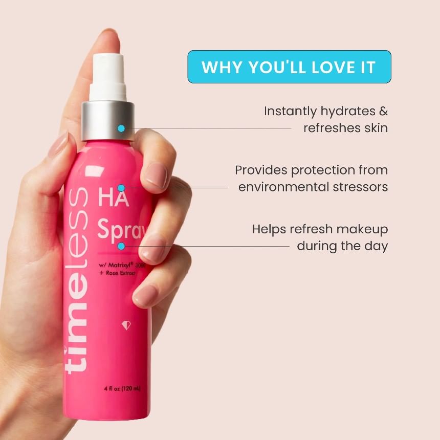 Tijdloze huidverzorging - Hyaluronzuur met Matrixyl 3000 Spray