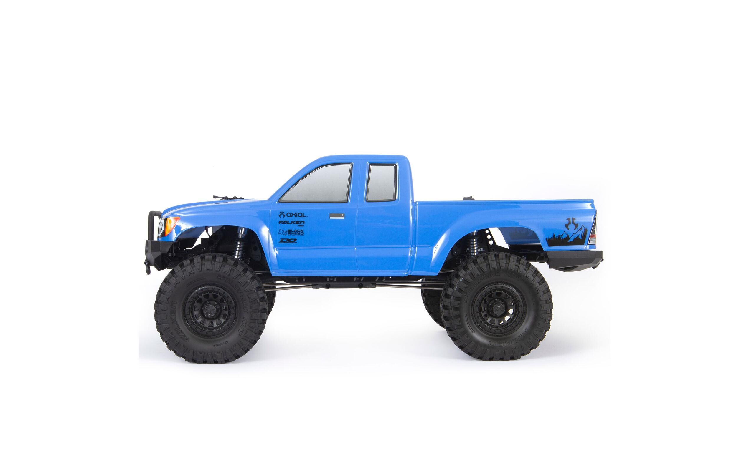Scale Crawler SCX10 III Base Camp Blau 1:10, ARTR<br>SCX10II Rockcrawler Basis Ausführung mit Spektrum Technik