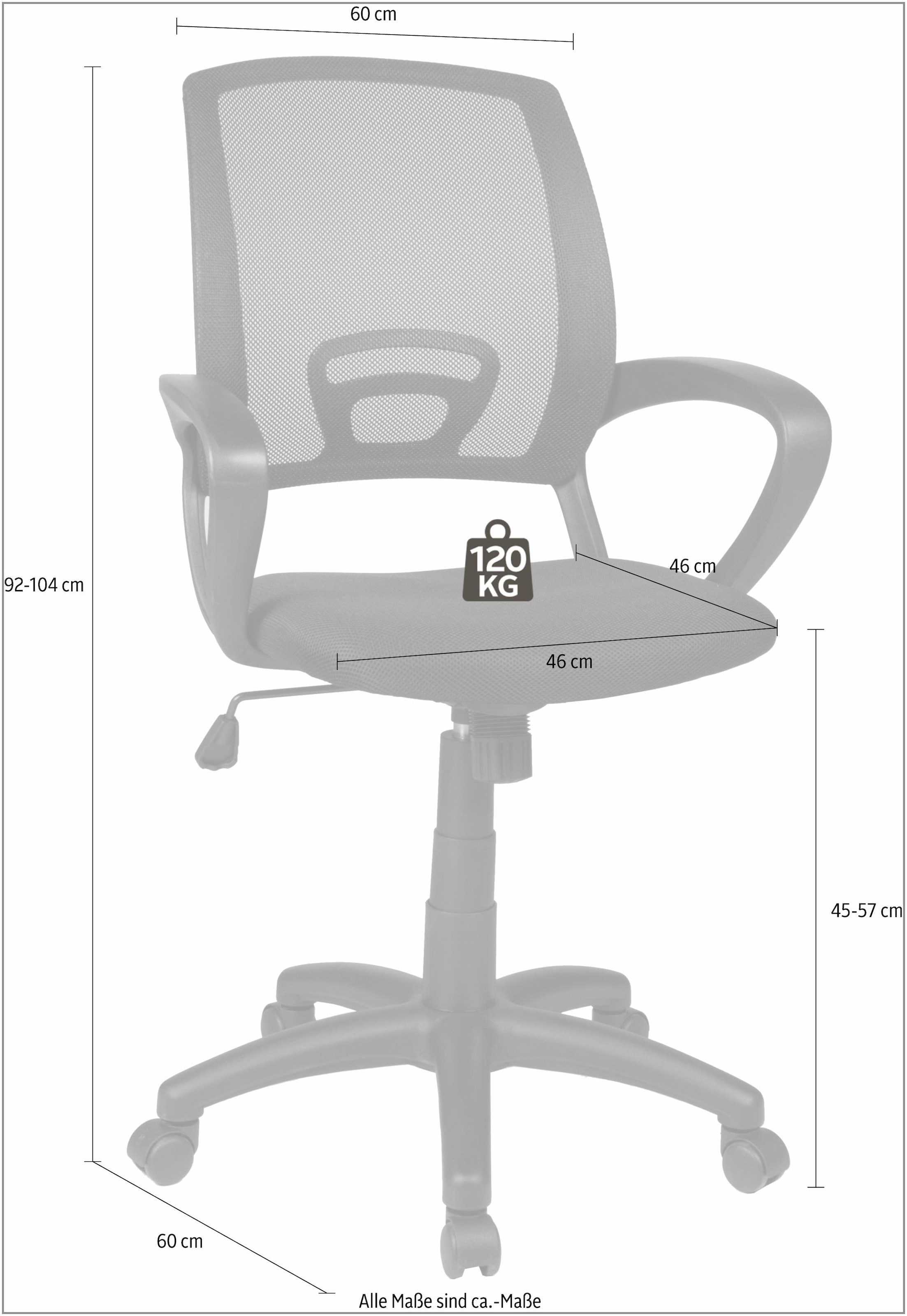 Duo Collection Bürostuhl »Tom« () mit Netzstoffbezug