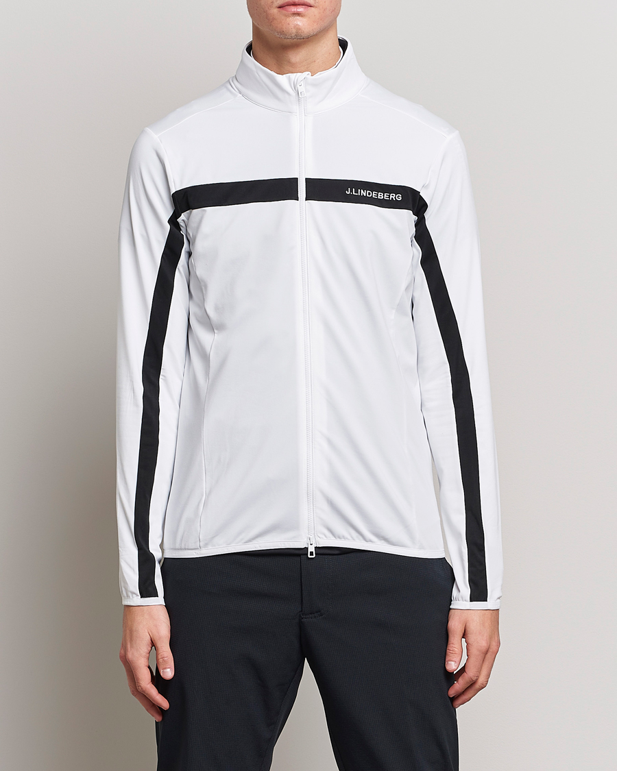 J.Lindeberg Jarvis Mid Layer Jacket White