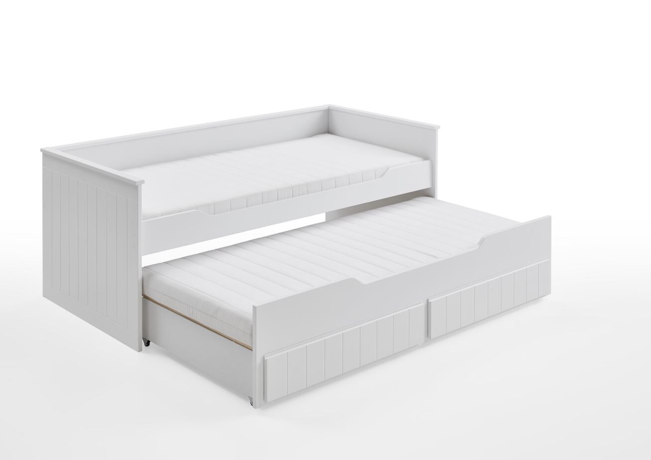 Relita - Funktionsbett RONNY 2 Liegeflächen u. 2 Schubladen