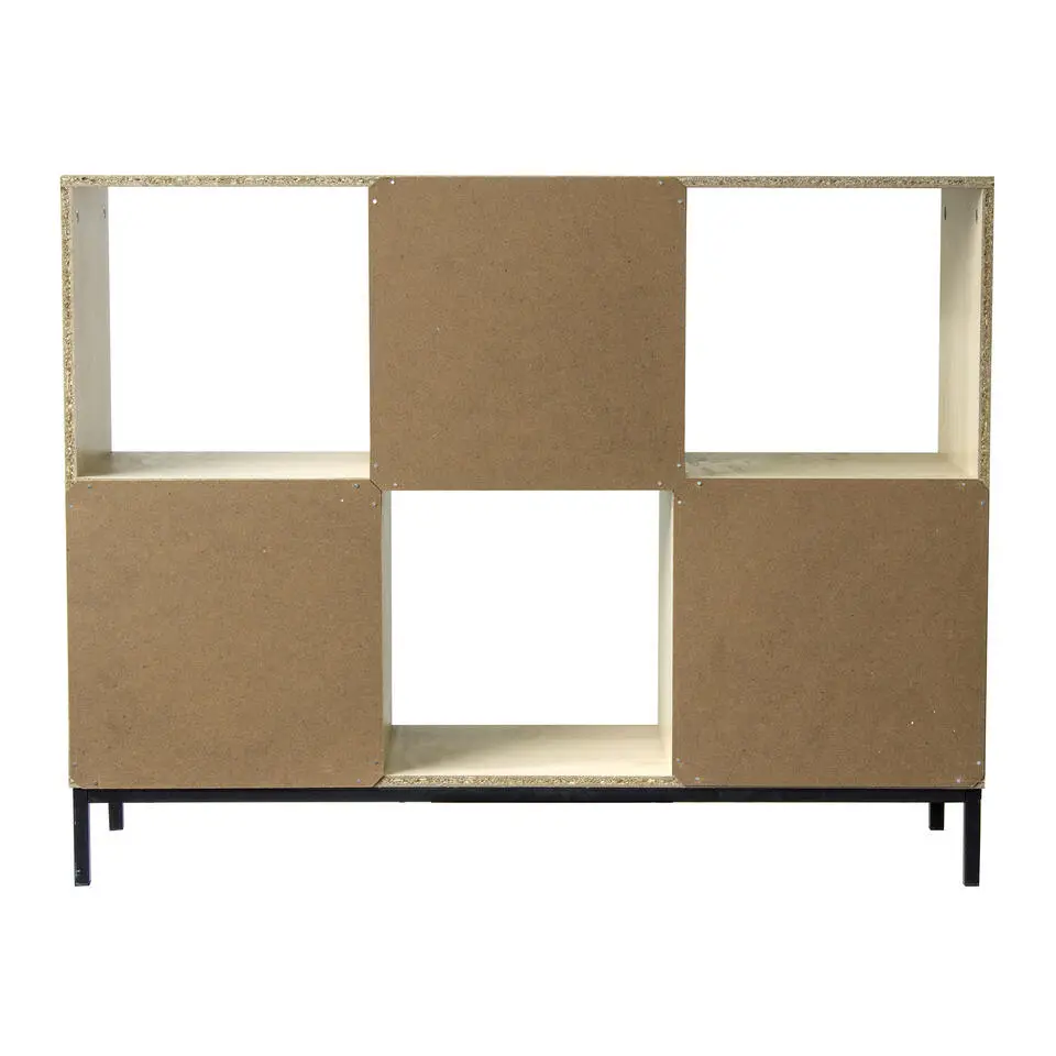 CALICOSY - Opbergplank - Licht hout - 72.6x93.5x29.8 cm
