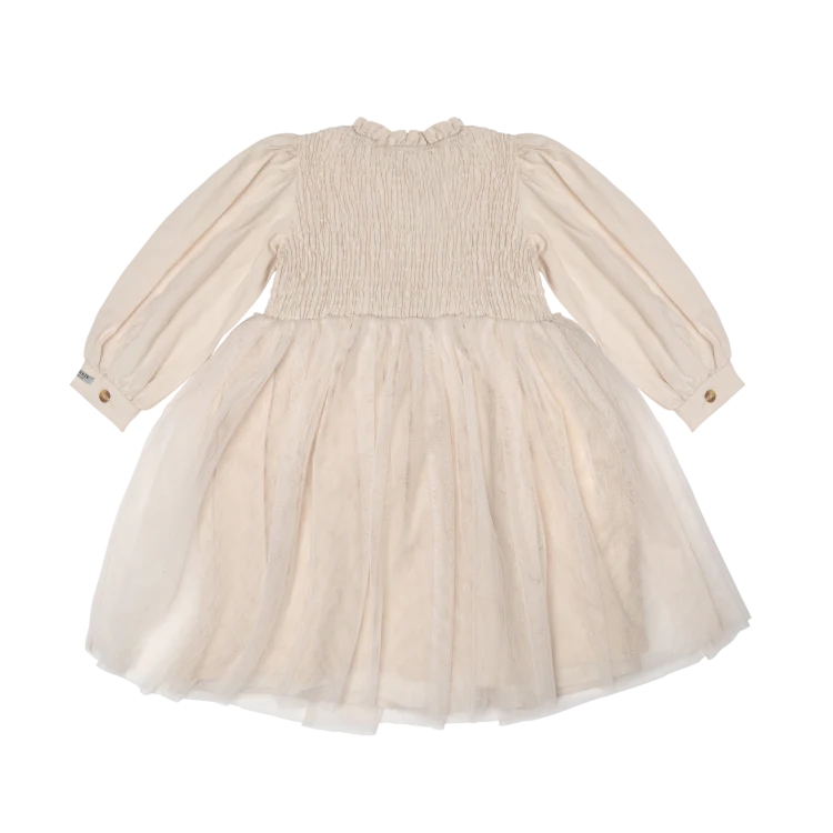 Janice Dress | Soft Powder