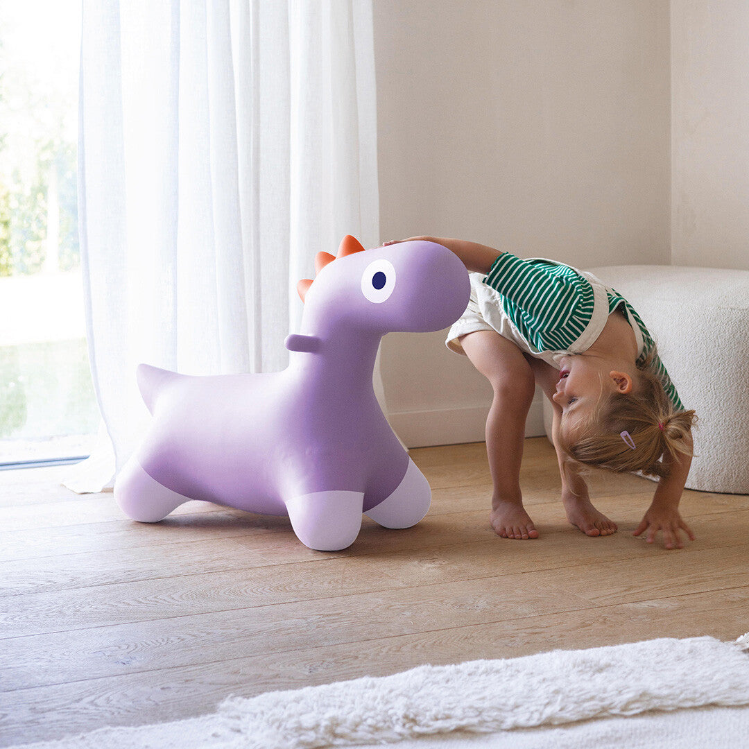 Quut skippydier dino - hoppi - lavender